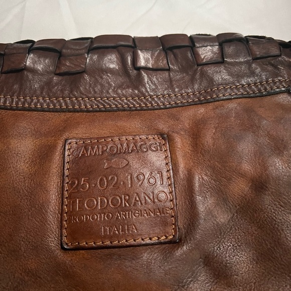 Soft Italian leather bag like new and never used. - Picture 11 of 12